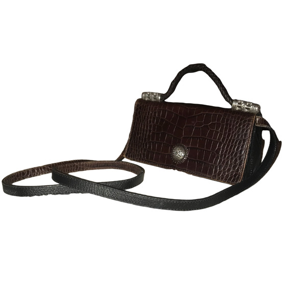 BRIGHTON VINTAGE CONVERTIBLE SHOULDER BAG - Picture 12 of 12